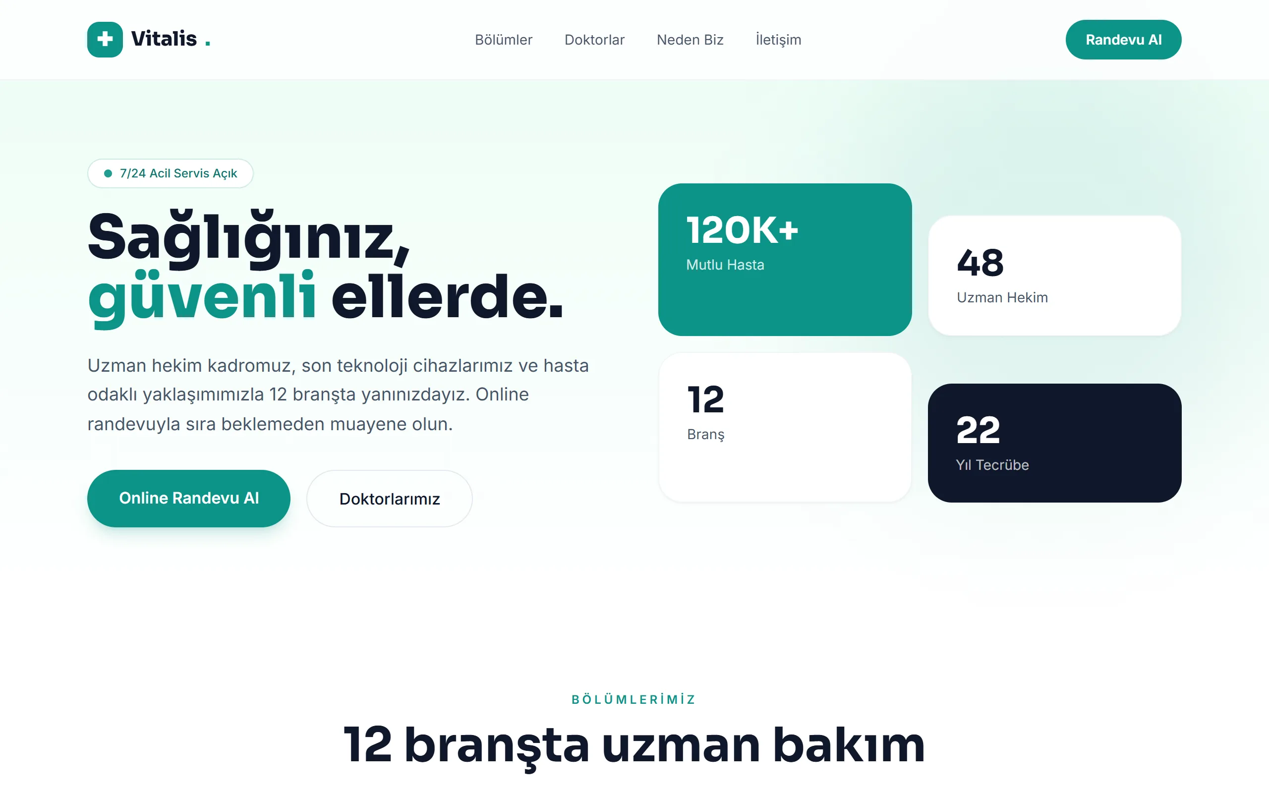 Vitalis Tıp Merkezi önizleme